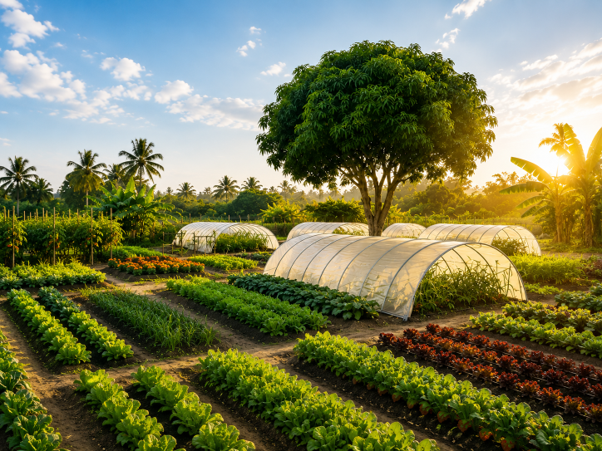 Ladang sayur SEMAI